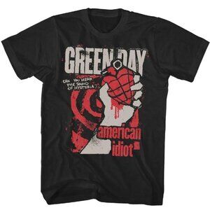 Green Day American Idiot Hysteria T Shirt